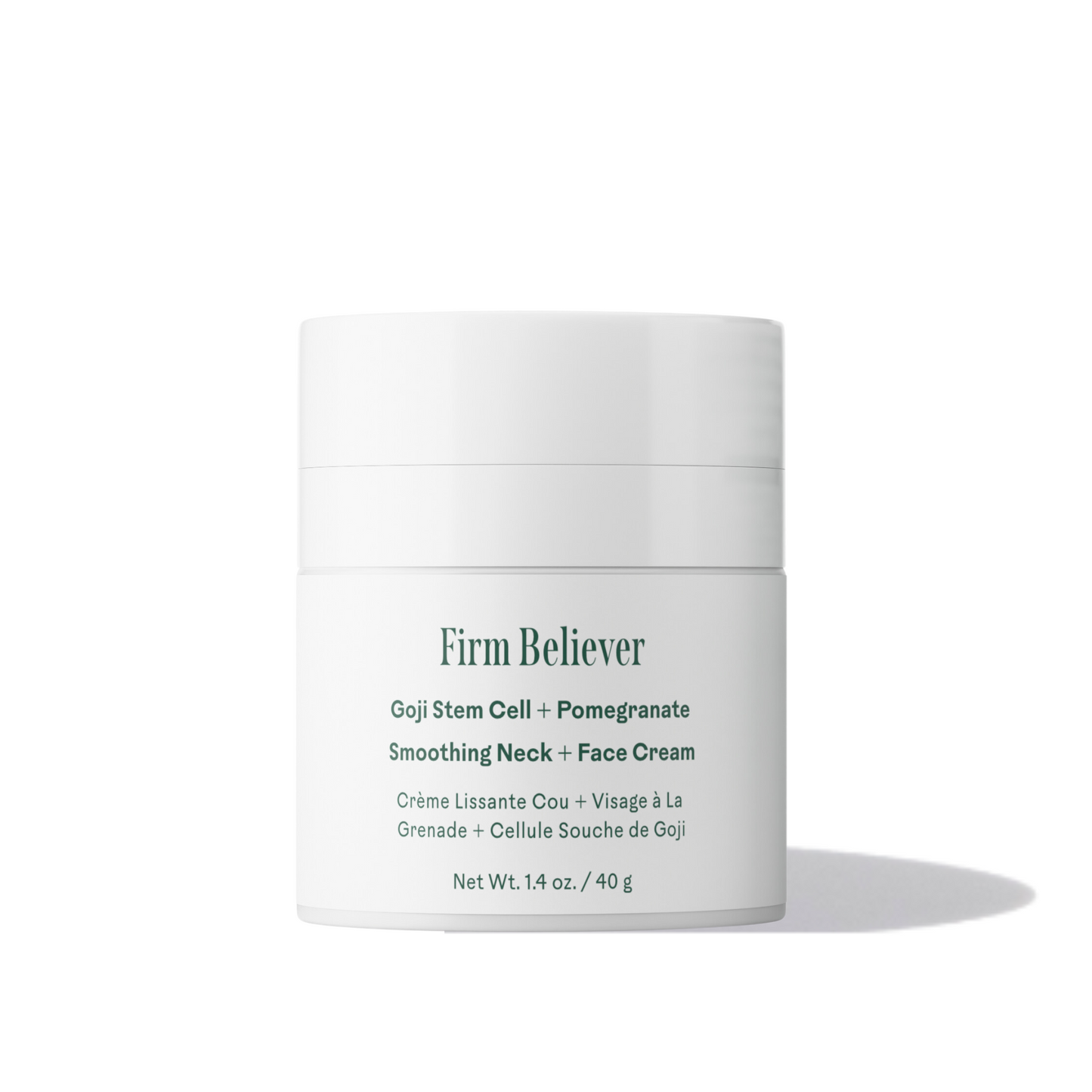 Firm Believer™ Goji Stem Cell + Pomegranate Smoothing Neck + Face Cream