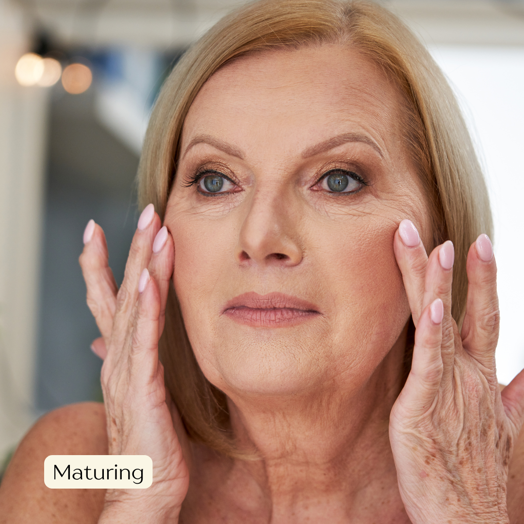 maturing skin