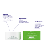 Off Duty Sea Algae + Bio-Peptide Smoothing Biodegradable Eye Masks