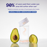 Brighter Days Red Algae + Avocado Biodegradable Eye Mask