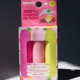 Mocktail Trio 3 100% Natural Lip Balm