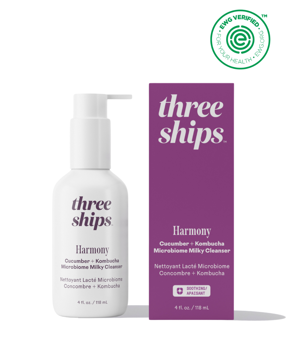 Harmony Cucumber + Kombucha Microbiome Milky Cleanser